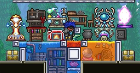 I Made The Most Efficient Crafting Station Possible Terraria