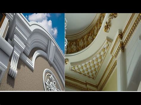 house exterior designs plaster cornice ideas youtube