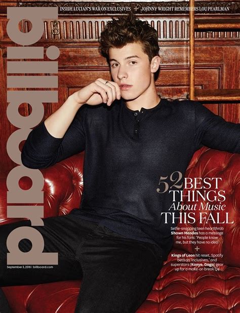 Billboard Magazine Shawn Mendes By Aaron Richter Image Amplified