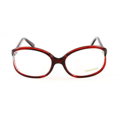 tom ford women s ft5082v optical frames red premium eyewear touch of modern