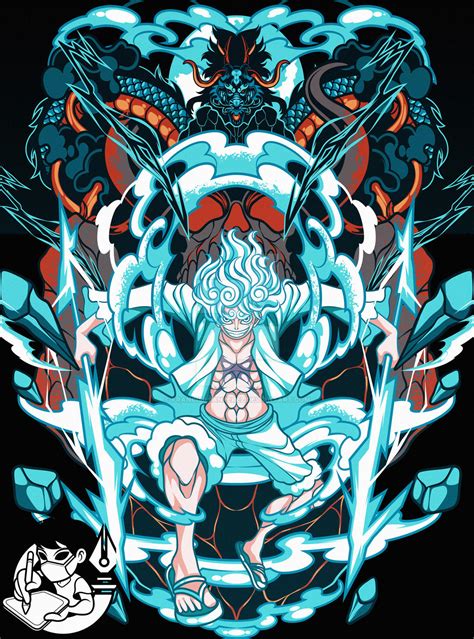 Luffy Gear 5th Sun God Nika By Francisryanperez On Deviantart