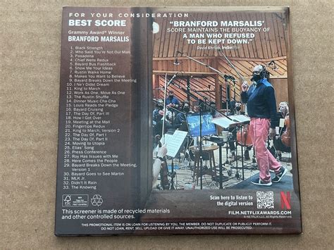 rustin brandford marsalis cd fyc for your consideration best original score ebay