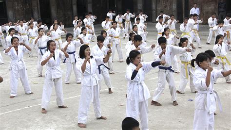 Uprooted By War Fearing Troops Myanmar Girls Learn Karate