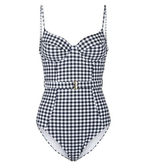 New Look Gingham Swimsuit The Queens Gambit Fashion How To Dress