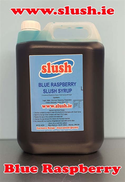 Slush Mix Blue Raspberry 5 Litre Slushie