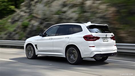 And bmw's downhill crawl mode, with speeds set with the cruise control toggle, can be limited to as slow as 2 mph—a bonus for those with steep driveways in a snowy winter. 2020 BMW X3 M Competition (Color: Alpine White) - Rear Three-Quarter | HD Wallpaper #125