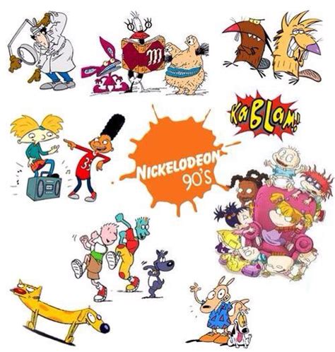 Las Mejores Caricaturas De Los 90s Nickelodeon Caricaturas De Los
