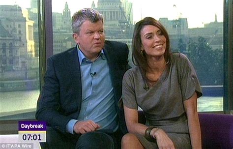 Christine Bleakley And Adrian Chiles Cosy Up On The Sofa As Daybreak Debuts On Itv Model Babe