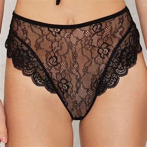 High Waisted Sexy Panties Women S Underwear Lace Lingerie Zorket
