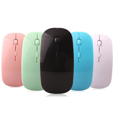 Computer Peripherals Ultra Thin 24ghz Usb Optical Wireless Mouse Super