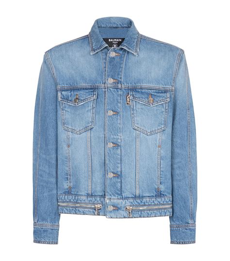 Mens Designer Denim Jackets Harrods Uk