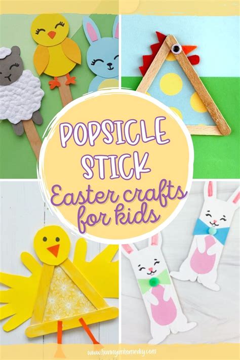 12 Adorable Easter Popsicle Stick Crafts Your Kids Will Love To Make