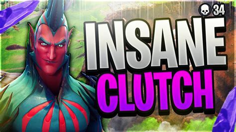 The Most Insane Clutch Ever Fortnite Battle Royale Youtube
