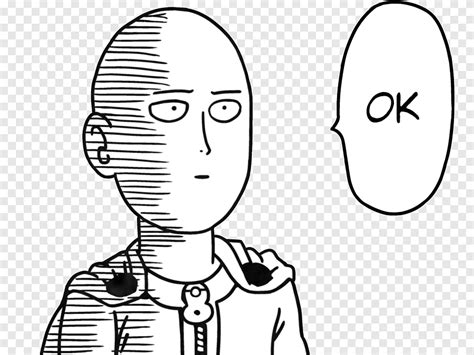 Saitama Cartoon One Punch Man Saitama Ok Memes Saitama Ok Png Pngegg