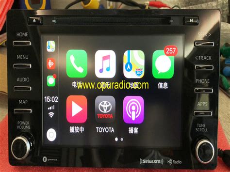 Factory radio control and display. FUJITSU TEN 86140-08180 HD RADIO for 2018 2019 TOYOTA SIENNA ENTUNE PREMIUM 3.0 TOUCH SCREEN