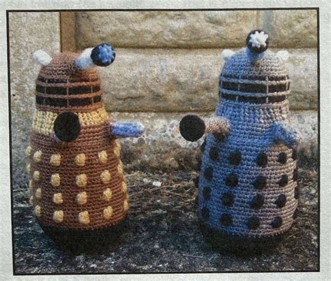 Dalek Crochet Pattern Dr Who Whovians Exterminate Amigurumi Etsy