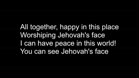 Jehovahs Face Youtube