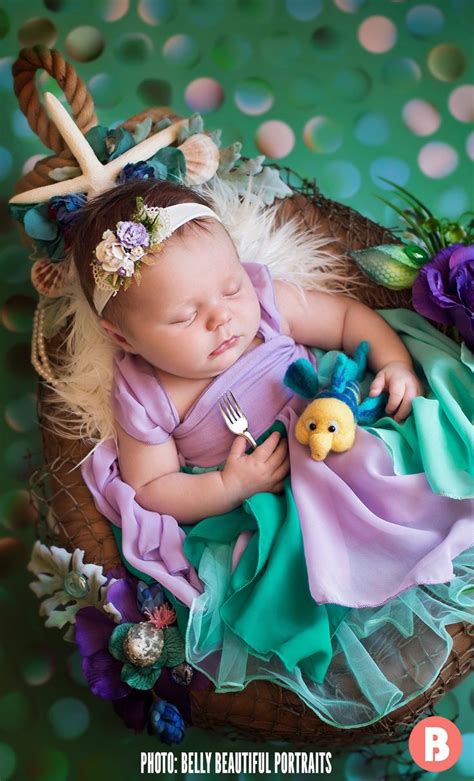 Photographer Transforms Newborns Into Disney Princesses Baby