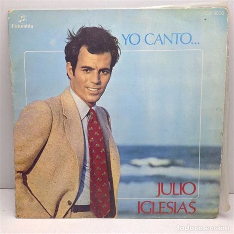 Julio Iglesias Yo Canto Lp Vinilo 1969 Vendido En Subasta