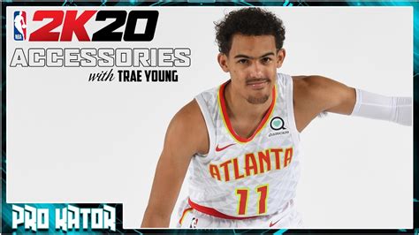 Nba 2k20 Accessories W Trae Young Youtube