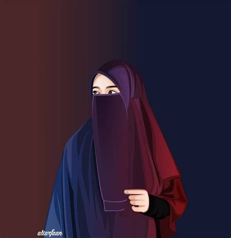 Hijab By Aliarfaan On Deviantart In 2020 Hijab Cartoon Islamic Girl