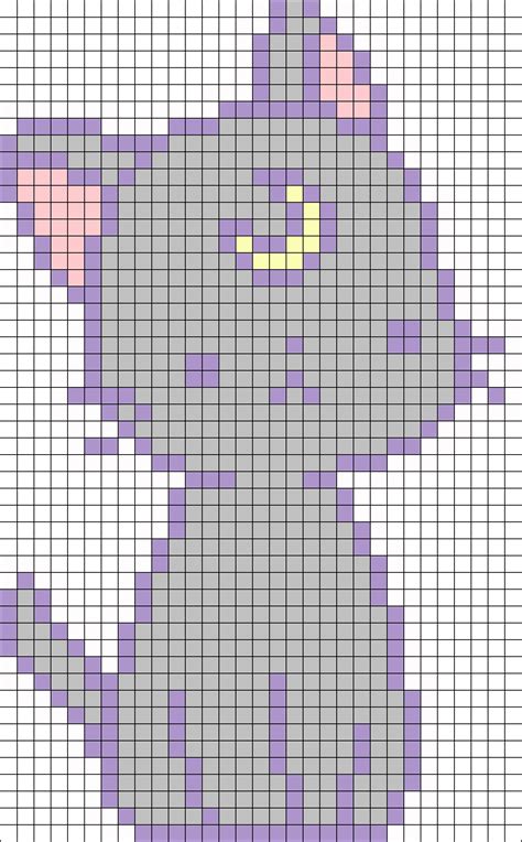 Kawaii Cute Pixel Art Grid Fin Construir