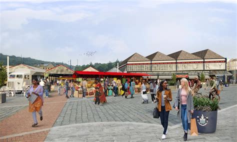 Artist's impressions of how Dewsbury town centre could look under ...