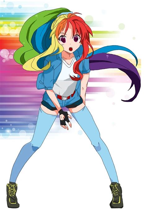 Mlp Rainbow Dash Anime Animephrasesolutions