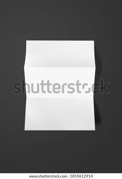 Blank Folded White A4 Paper Sheet Stock Photo 1859612914 Shutterstock