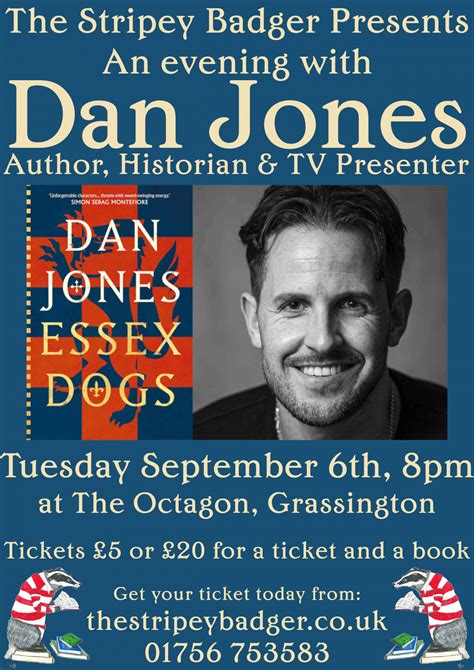 An Evening With Dan Jones Author Historian And Tv Presenter Yorkshire Dales National Park