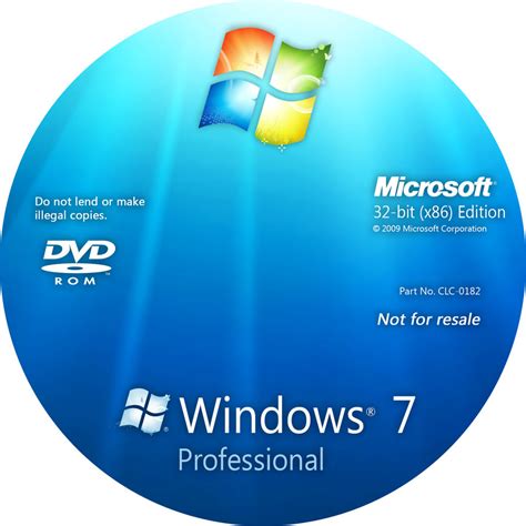 Windows 7 Professional X86