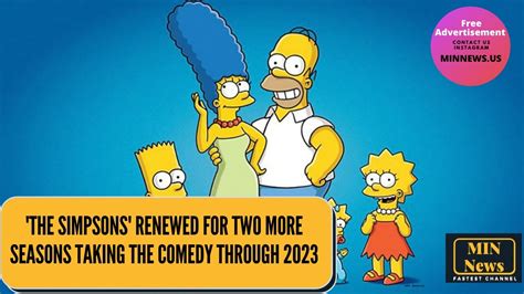 The Simpsons Renewed For Two More Seasons Taking The Comedy Through 2023 Youtube