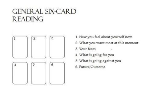 6 card cross tarot spread - Keri Alford