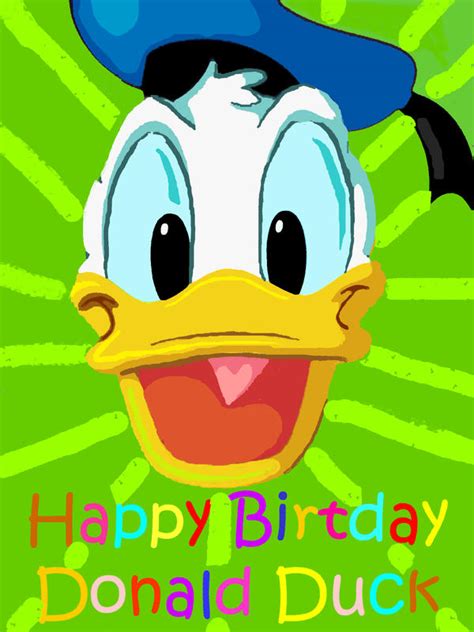 Happy 85th Birthday Donald Duck By Sunsetshimmertrainz1 On Deviantart