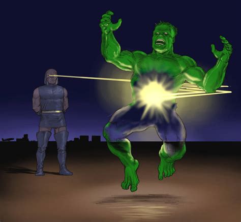 Tliid 298 Dc Vs Marvel Darkseid Vs The Hulk By Nick Perks On Deviantart