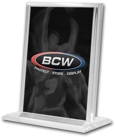 A baseball card is a type of trading card relating to baseball, usually printed on cardboard, silk, or plastic.1 these cards feature one or more baseball players, teams, stadiums, or celebrities. BCW - 1/2 Inch Vertical Acrylic Card Stand / or Holder ...