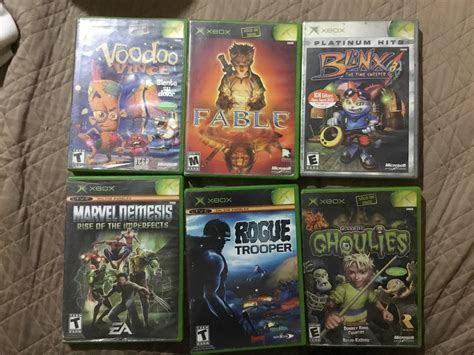Some Of My Original Xbox Games Gaming