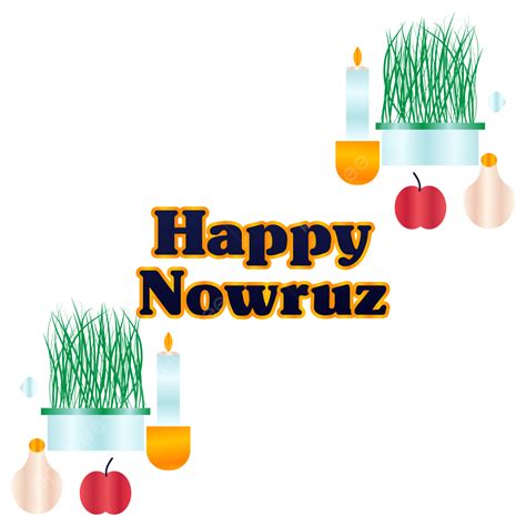 Happy Nowruz Vector Hd Png Images Creative Design Happy Nowruz Day
