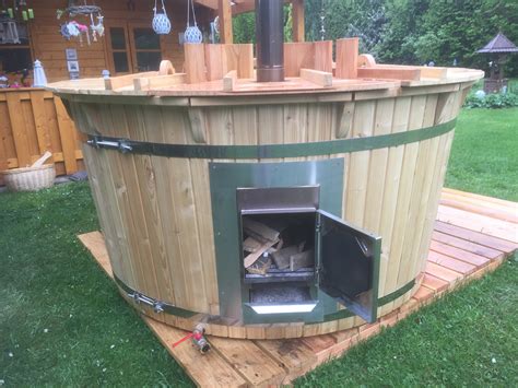 Hot Tub Pot Cm Badetonne Badefass Badezuber Badebottich Biersauna Neu Eur