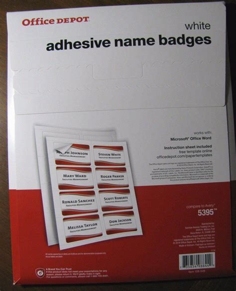 Office Depot Address Labels