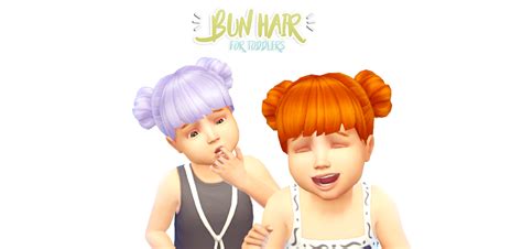 Sims 4 Ccs The Best Toddlers Hair By Magicalgirlsimmer
