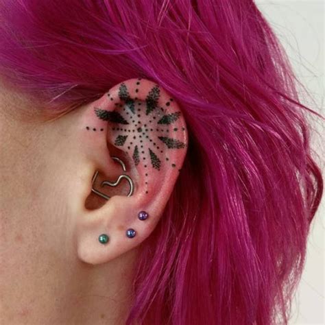 Helix Tattoo Trend Is Here And Its More Than Awesome 35 Pics