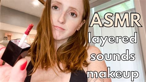 Doing Your Asmr Makeup In 1 Minute Layered Sounds And Mouth Sounds Youtube