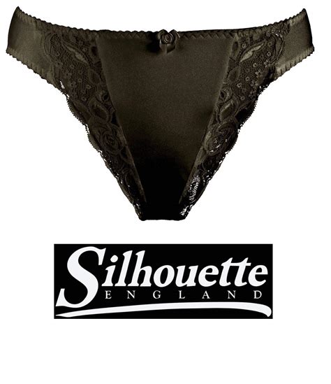 Silhouette Lingerie ‘paysanne Collection Black Floral Lace Brief Style