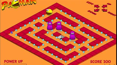 pacman 3d its view is like ghosts on toast gp32 online pacman pac man