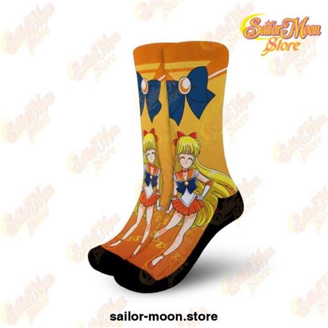 Sailor Venus Socks Sailor Moon Uniform Anime Socks Sailor Moon Store
