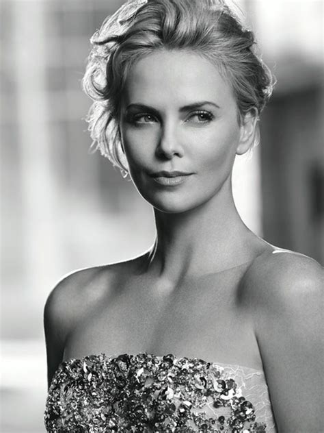 Charlize Theron By Peter Lindbergh For Dior J Adore Eau Lumiere