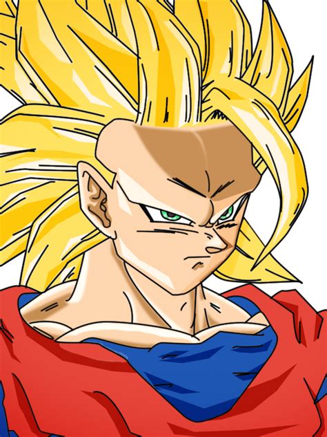 Semi Oc Ssj3 Goku I Colored Trever09s Art Rdbz