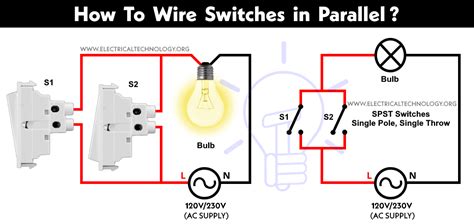How To Wire A Switch In Series Wire Switches Neutral Hot Switch Double