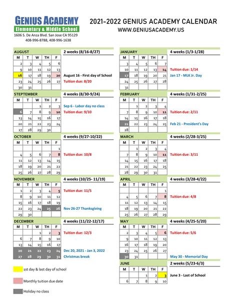 Fall Academic Calendar 2022 Zack Blog